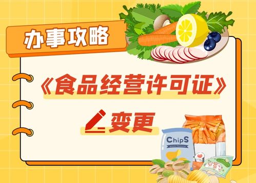 辦事攻略 | 食品經營許可證變更怎么辦？點擊get辦理指南
